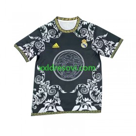 Real Madrid Versace Edition Domaći Nogometni Dres Crno 2024-2025